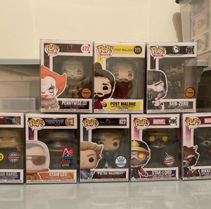 Funko pop! Marvel and more exclusives pieces !