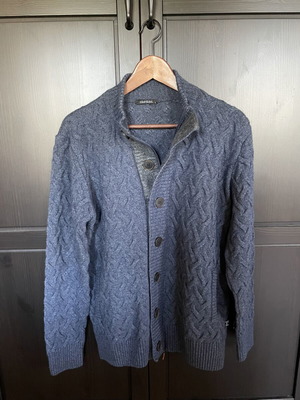 Dash & Dot men's cardigan like new, blue, size L