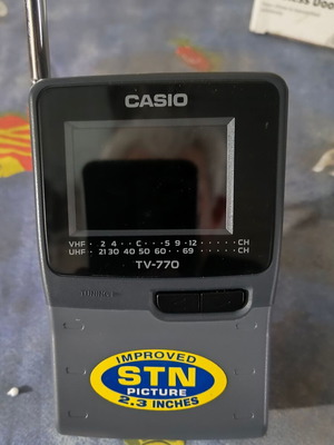 TV CASIO 770 B πολύ μικρό μέγεθος σαν καινούργιο