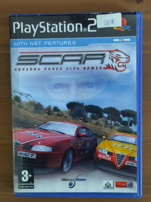 S.C.A.R. - Squadra Corse Alfa Romeo PS2 used game