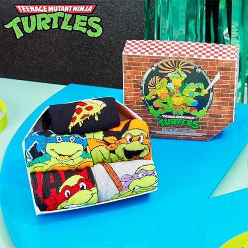 TMNT 5 pairs of socks new with tags set