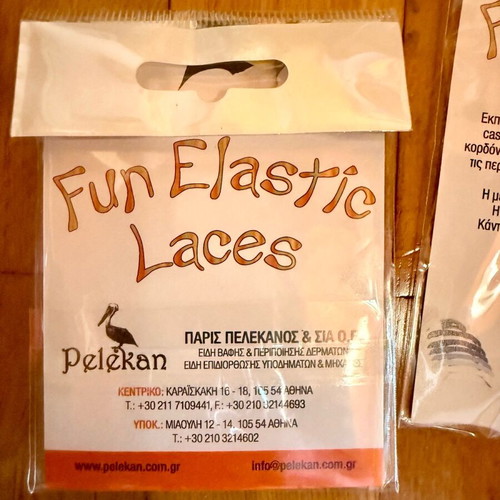 No-tie Elastic Shoelaces Set like new, various colors, pack of 6