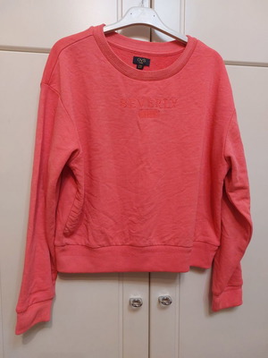Ovs girls sweatshirt used, size 14-15, pink