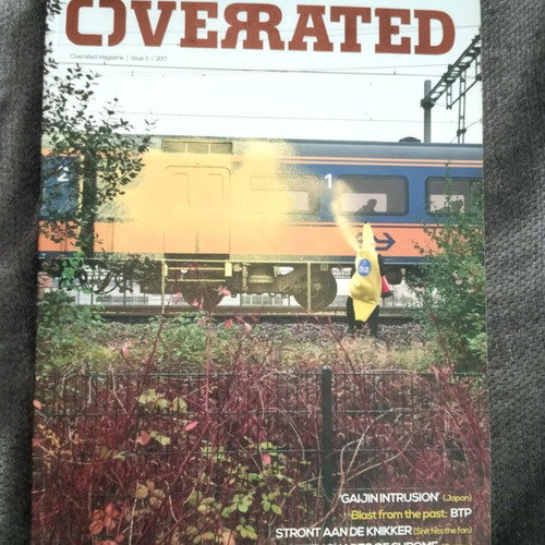 Overrated Magazine issues 2, 3, 5 artbook photobook graffiti