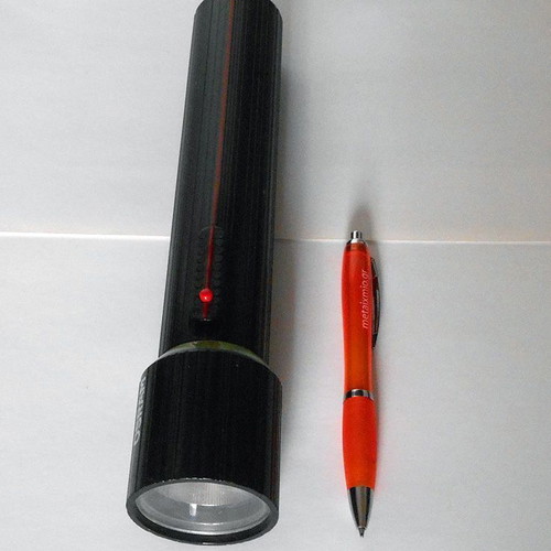 Old Flashlight Osram like new, 25.5 cm