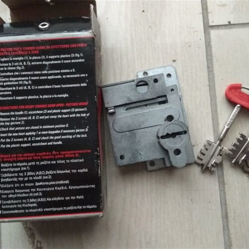 Securemme key combination change kit used
