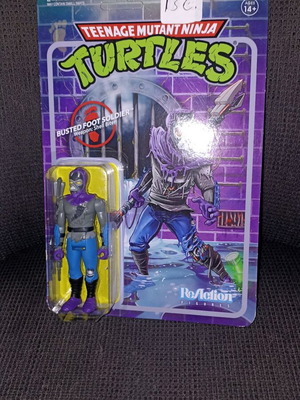 ReAction figure TMNT Busted foot soldier new