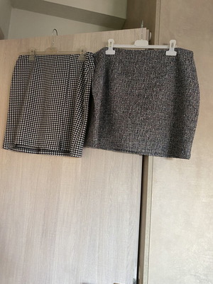 Vero Moda skirts new, pack of 2, size XL, black and white