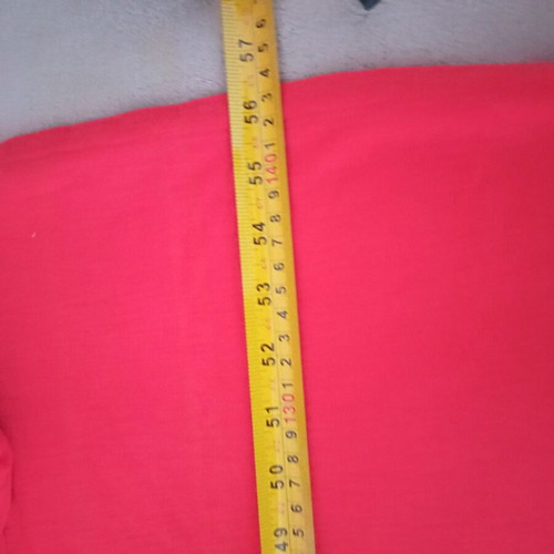 Summer maxi dress coral with lace back like new, size M