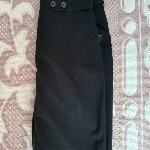 Skirt black high-waisted like new, size S