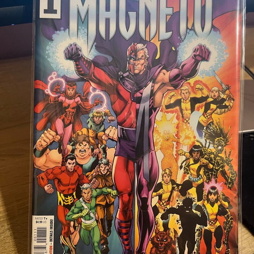 Spiderboy #1 neg. Space variant and Magneto #1 comics new