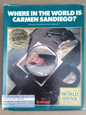 Where In The World Is Carmen Sandiego Amiga μεταχειρισμένο