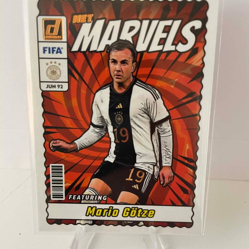 Panini Donruss Soccer FIFA 2023-24 Mario Gotze Bronze Net Marvels new