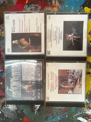 Classical CDs Wagner & Tchaikovsky used, Naxos collection