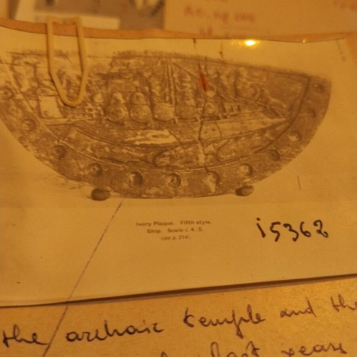 Archaeological diary used with 45+ excavation archives from Sparta and other areas