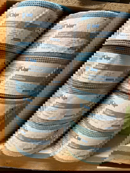 KNAUF AQUAPANEL FUGENBAND 8 ΡΟΛΑ 10cm x 50m ΓΑΖΑ ΟΛΟΚΑΙΝΟΥΡΓΙΑ ΣΦΡΑΓΙΣΜΕΝΑ 8 ΤΕΜΑΧΙΑ