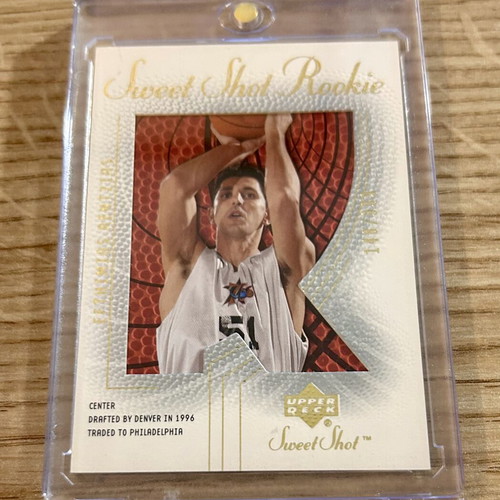 Numbered Upper Deck Sweet Shot Rookie Card 148/999 Sixers NBA PAOK like new