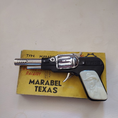 Marvel Texas Vintage Toy Pistol like new with original box