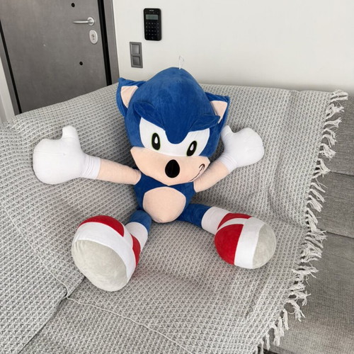 Sonic the Hedgehog plush toy, 130 cm