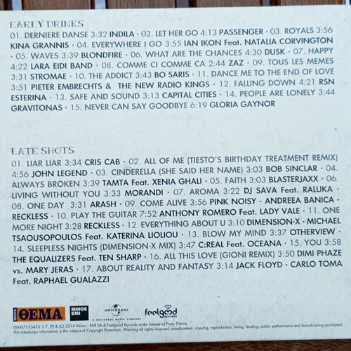 Athens Riviera Island 14 double CD like new compilation