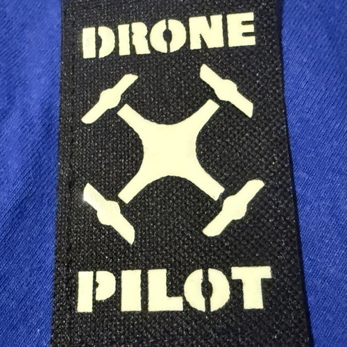Velcro drone pilot patch like new