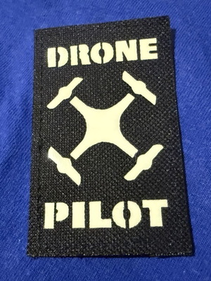 Velcro drone pilot patch like new