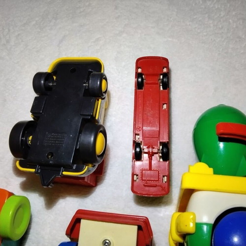 Vintage Retro Toy Vehicles set of 5 used
