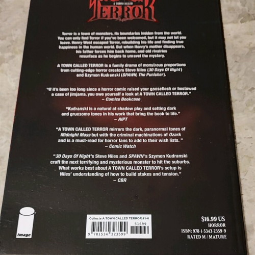 A Town Called Terror graphic novel like new