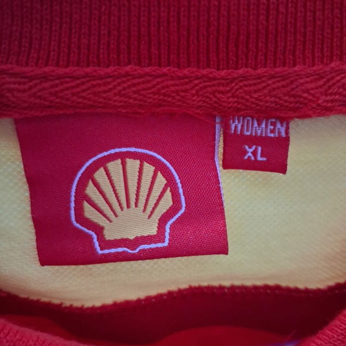 Shell polo shirt new, size XL, multicolor