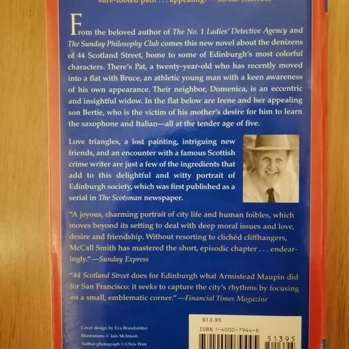 44 Scotland Street used detective novel in English