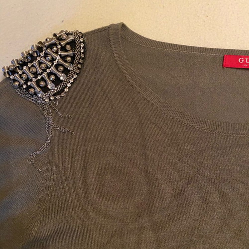Guess blouse used, size M, green