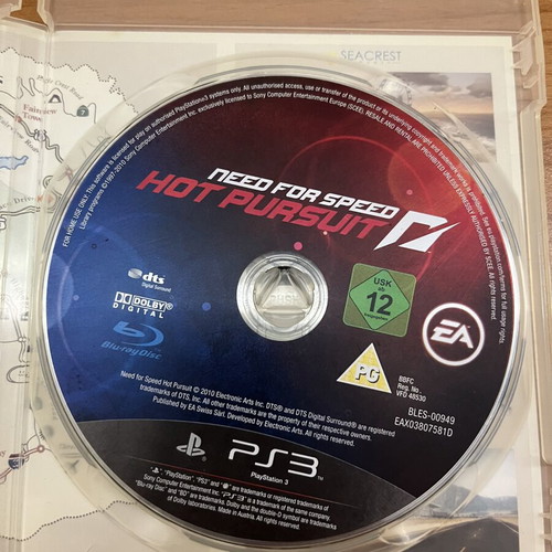 Need for Speed Hot Pursuit PS3 game used