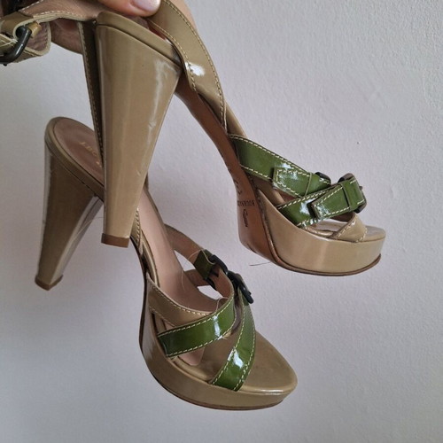 Bournazos Pumps like new, beige and green, size 37