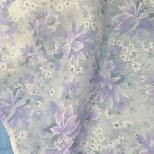 Vintage scarf new, nylon 77×90 cm