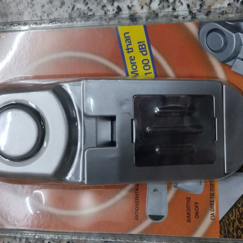 Door stop with alarm new