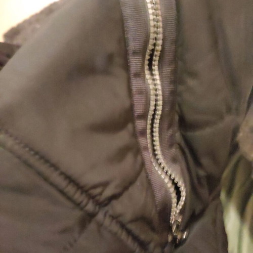 Luxury jacket used, size L, warm with hood and waist strap