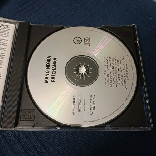 Mano Negra Patchanka CD album used, punk