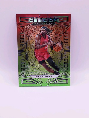 Panini Obsidian Jerami Grant Red Yellow Green 01/75 like new