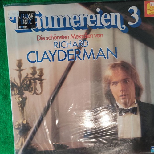 Richard Clayderman collection 7 used vinyl records 1977-1985