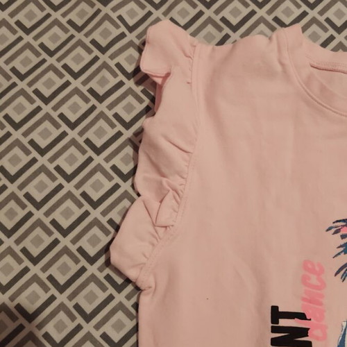 Joyce pink girls' t-shirt