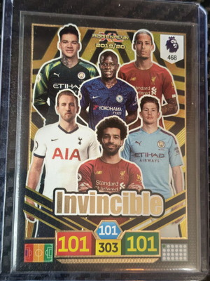 2019-20 Panini Adrenalyn XL Premier League Invincible #468 card