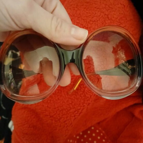 Balenciaga sunglasses used, multicolor