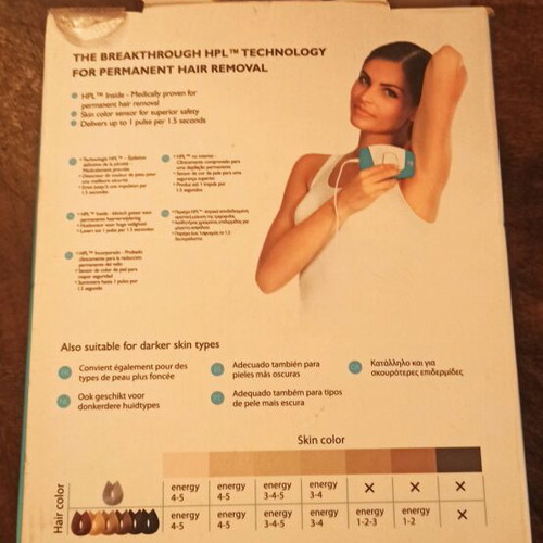 Hair removal device like new