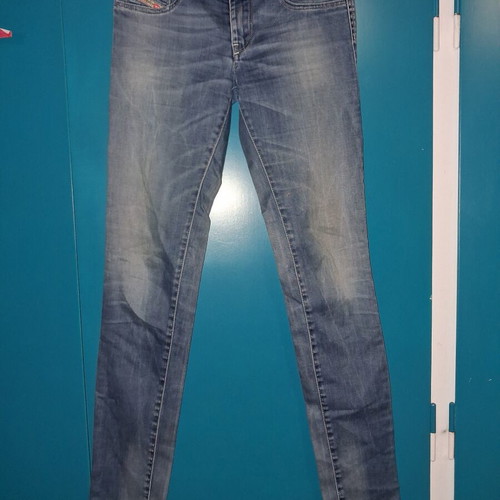 Diesel Livier Super Slim-Jegging women's jeans like new, blue, W26