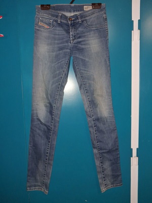 Diesel Livier Super Slim-Jegging women's jeans like new, blue, W26