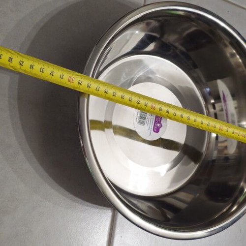Pet food and water bowl 25 cm new