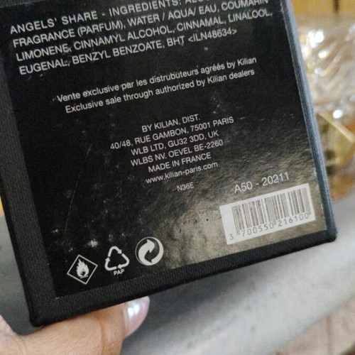 Kilian Angels Share Eau de Parfum 5 ml new