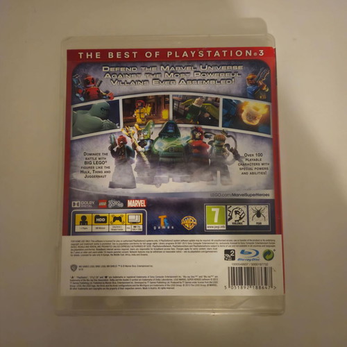 Lego Marvel Super Heroes for PlayStation 3 (PS3) used, Essentials