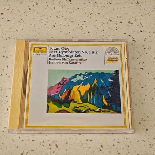 Edvard Grieg Peer Gynt Suiten 1 & 2 CD, Herbert von Karajan