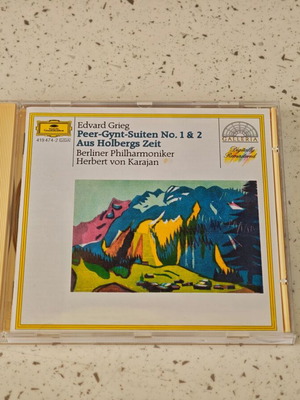 Edvard Grieg Peer Gynt Suiten 1 & 2 CD, Herbert von Karajan